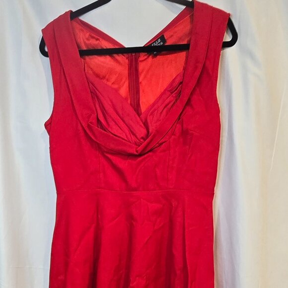 Dollz and Dames Red Pin-up Dress Size XL - Picture 1 of 7